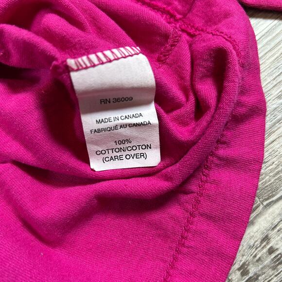 Calvin Klein Jeans Vintage Pink Mock Neck Shirt - Size Large - Picture 6 of 6